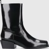 Aeyde Damen Cowboy-/ Bikerstiefeletten BILL Kalbsleder