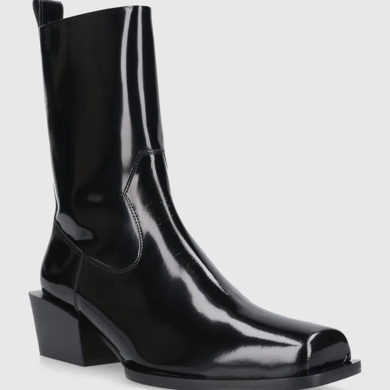 Aeyde Damen Cowboy-/ Bikerstiefeletten BILL Kalbsleder