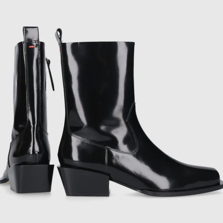 Aeyde Damen Cowboy-/ Bikerstiefeletten BILL Kalbsleder