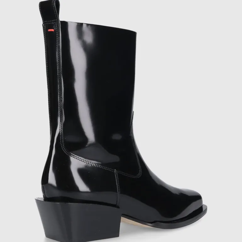 Aeyde Damen Cowboy-/ Bikerstiefeletten BILL Kalbsleder