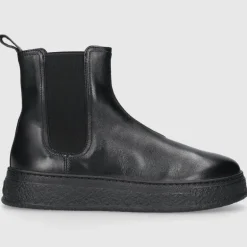 AGL Attilio Giusti Leombruni Damen Chelsea Boots D946504 Kalbsleder schwarz