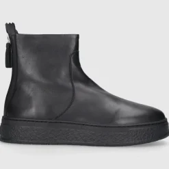 AGL Attilio Giusti Leombruni Damen Stiefeletten D946500 Kalbsleder schwarz