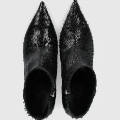 AGL Attilio Giusti Leombruni Damen Stiefeletten D270500 Kalbsleder schwarz-kombi