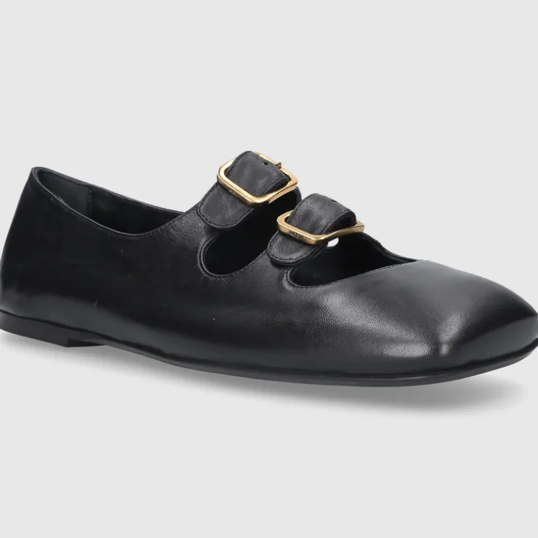 AGL Attilio Giusti Leombruni Damen BALLERINA D840001PGKA0761013 SCHWARZ