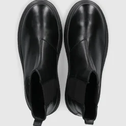 AGL Attilio Giusti Leombruni Damen Chelsea Boots D946504 Kalbsleder schwarz