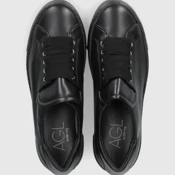 AGL Attilio Giusti Leombruni Damen Sneaker low D925278 Kalbsleder schwarz