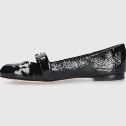 AGL Attilio Giusti Leombruni Damen BALLERINA D544040PCPIUME0000 SCHWARZ