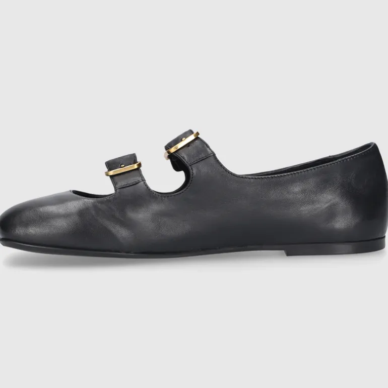 AGL Attilio Giusti Leombruni Damen BALLERINA D840001PGKA0761013 SCHWARZ
