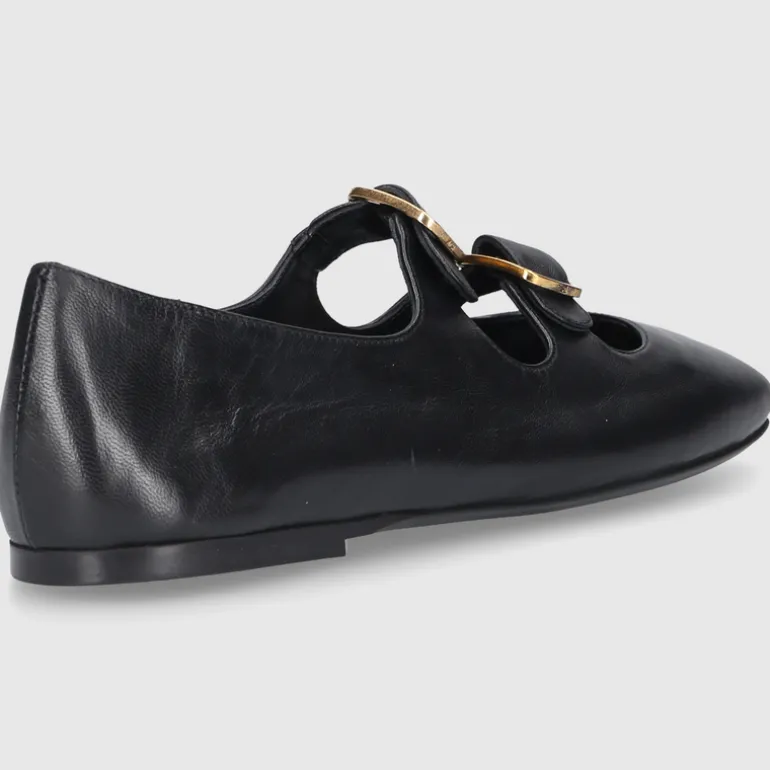AGL Attilio Giusti Leombruni Damen BALLERINA D840001PGKA0761013 SCHWARZ