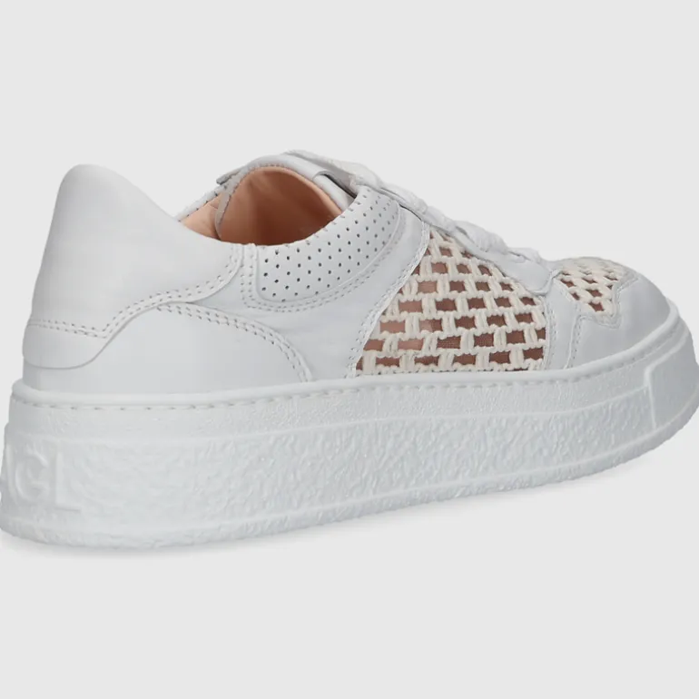 AGL Attilio Giusti Leombruni Damen SNEAKER D946006PGK7765G502 WEISS