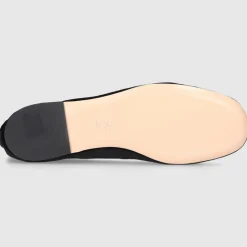 AGL Attilio Giusti Leombruni Damen Ballerinas D834058 Samt schwarz