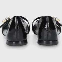 AGL Attilio Giusti Leombruni Damen BALLERINA D544040PCPIUME0000 SCHWARZ