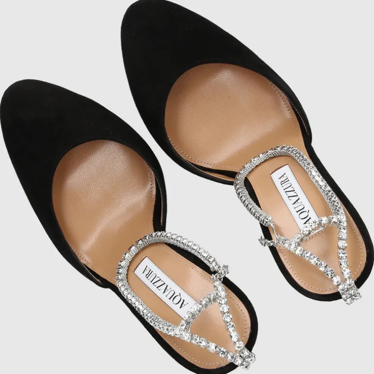 Aquazzura Damen Pumps ICE 105 Veloursleder