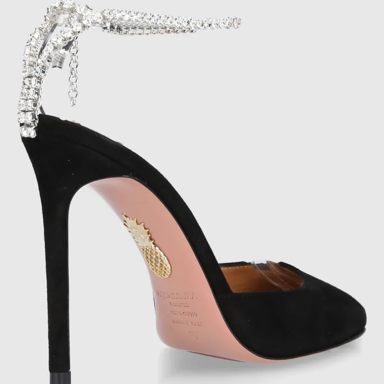 Aquazzura Damen Pumps ICE 105 Veloursleder