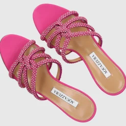 Aquazzura Damen Sandalen MOONDUST Kalbsleder
