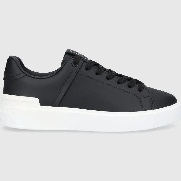 Balmain Damen Sneaker low B-COURT Kalbsleder