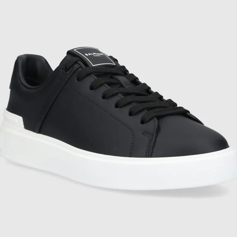 Balmain Damen Sneaker low B-COURT Kalbsleder