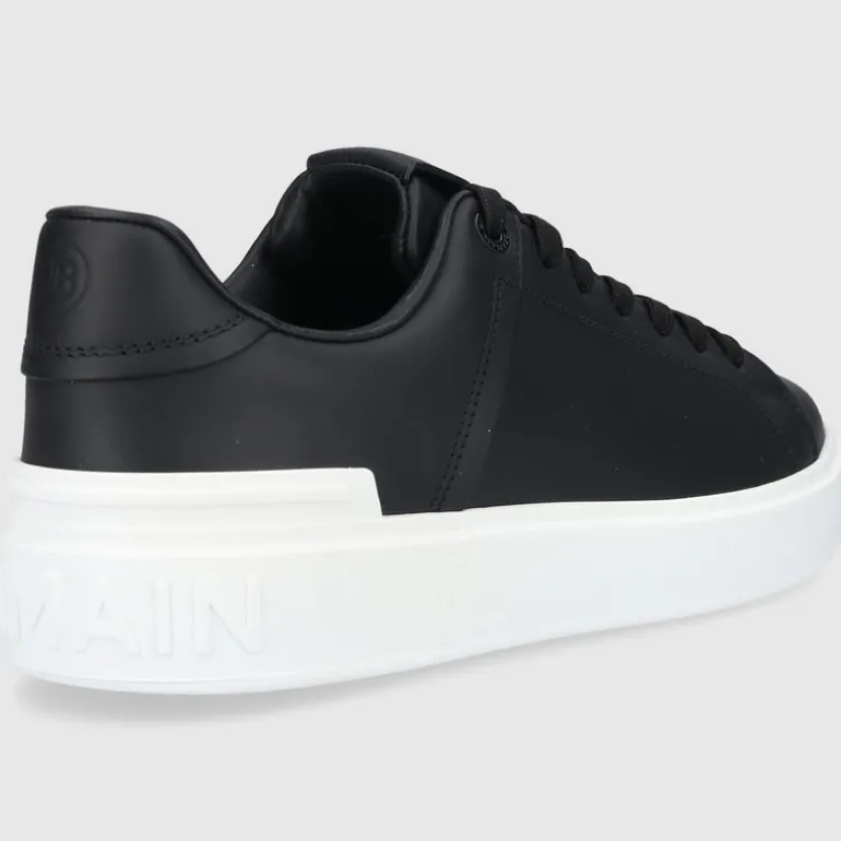 Balmain Damen Sneaker low B-COURT Kalbsleder