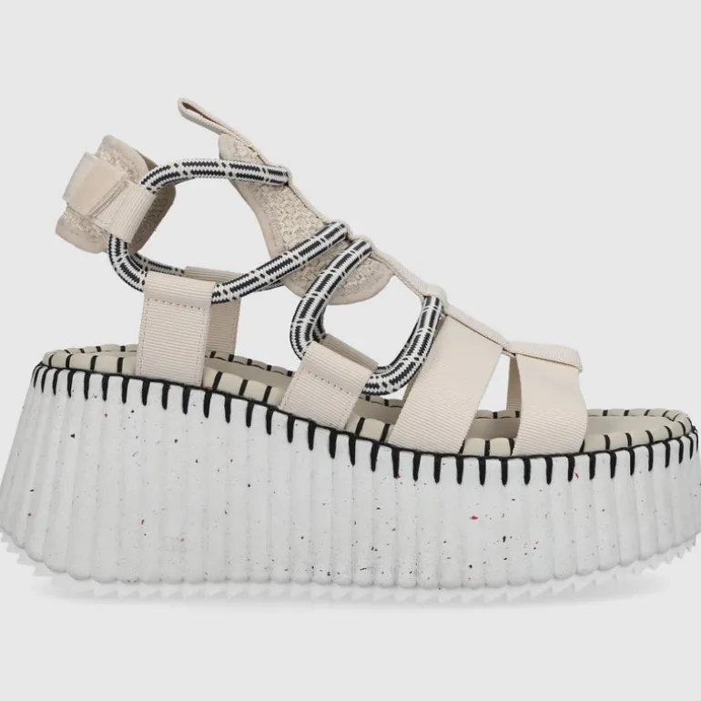 Chloé Damen Sandalen NAMA Baumwolle