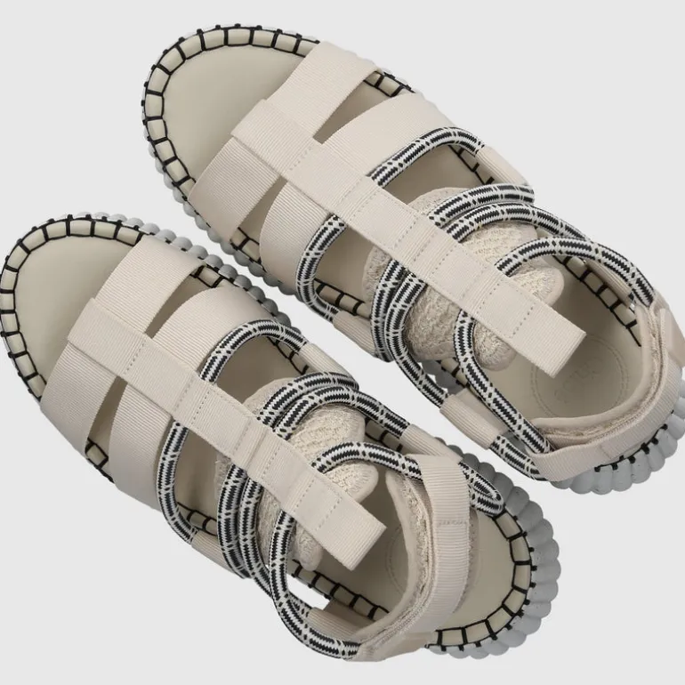 Chloé Damen Sandalen NAMA Baumwolle