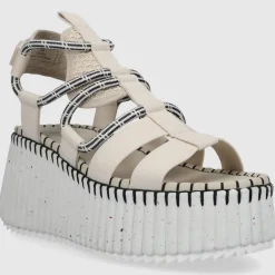 Chloé Damen Sandalen NAMA Baumwolle