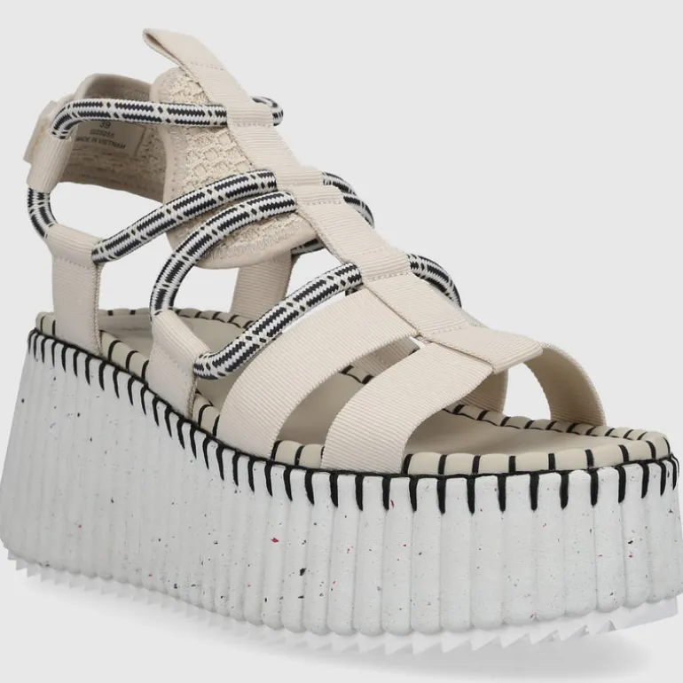 Chloé Damen Sandalen NAMA Baumwolle