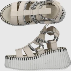Chloé Damen Sandalen NAMA Baumwolle