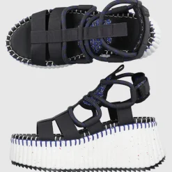 Chloé Damen Sandalen NAMA Baumwolle