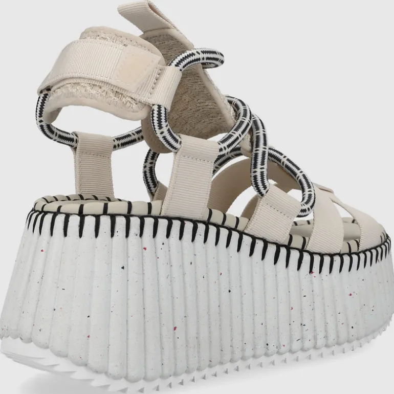 Chloé Damen Sandalen NAMA Baumwolle