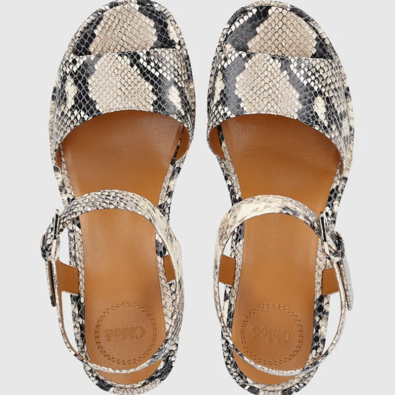 Chloé Damen Sandalen ODINA Kalbsleder