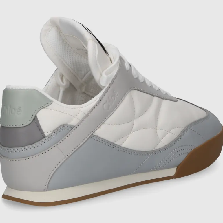 Chloé Damen SNEAKER CHC25S07HPN47O WEISS-HLBLAU