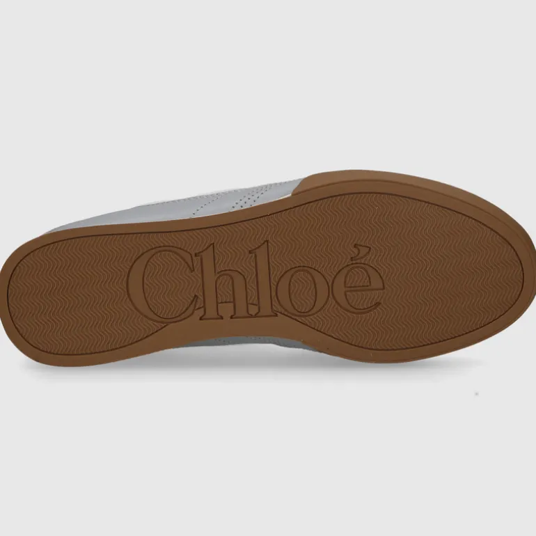 Chloé Damen SNEAKER CHC25S07HPN47O WEISS-HLBLAU