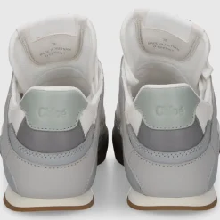 Chloé Damen SNEAKER CHC25S07HPN47O WEISS-HLBLAU