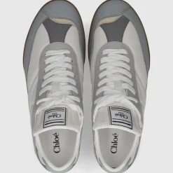 Chloé Damen SNEAKER CHC25S07HPN47O WEISS-HLBLAU