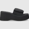COURRÈGES Damen Plateausandalen SCUBA WAVE Textil