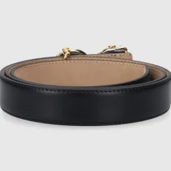 Dolce & Gabbana Damen Gürtel DG Kalbsleder