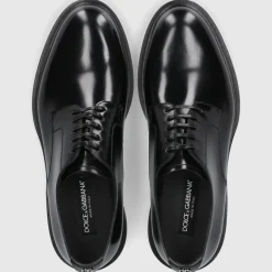 Dolce & Gabbana Herren Businessschuhe ALTAVILLA Kalbsleder schwarz