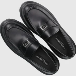 Dolce & Gabbana Herren Herrenschuhe MOCASSINO Kalbsleder