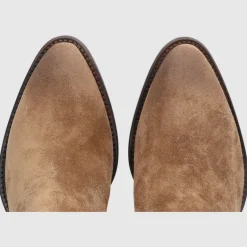 EN AVANT Damen Chelsea Boots 702-01 Veloursleder