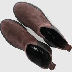 EN AVANT Damen Chelsea Boots C175 Veloursleder