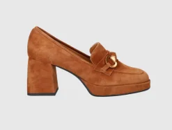 EN AVANT Damen Pumps 2164 Veloursleder