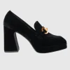EN AVANT Damen Pumps 2192 Veloursleder