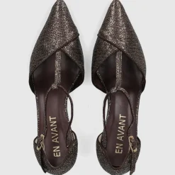 EN AVANT Damen Pumps DE2413 Materialmix bronze