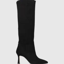 EN AVANT Damen Stiefel ST1676 Veloursleder schwarz