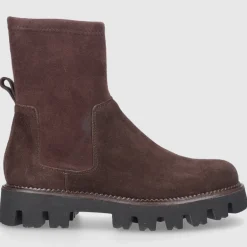 EN AVANT Damen Stiefeletten C102 Veloursleder