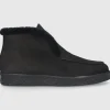 EN AVANT Damen Stiefeletten D0320006-618 Nubukleder schwarz
