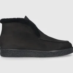 EN AVANT Damen Stiefeletten D0320006-618 Nubukleder schwarz