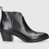 EN AVANT Damen Stiefeletten 702-10 Kalbsleder