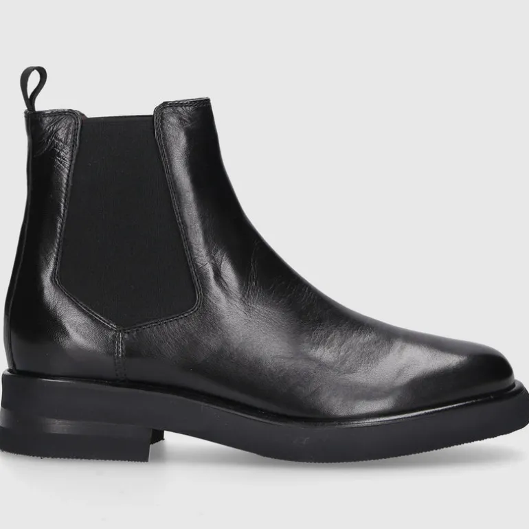 EN AVANT Damen Stiefeletten 721-27 Kalbsleder schwarz
