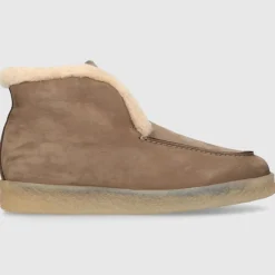 EN AVANT Damen Stiefeletten D0320006-618 Nubukleder taupe